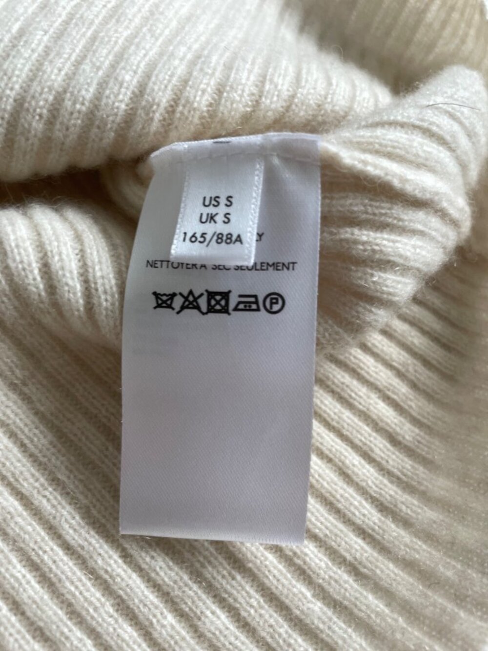Maeve Anthropologie Cashmere Ribbed Sleeveless Turtleneck Sweater Top Small - Picture 15 of 15